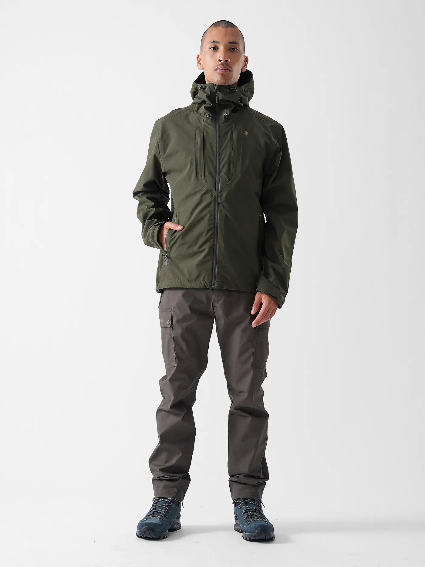 PINEWOOD | Herren Wanderjacke Abisko 3L Hoodie | 